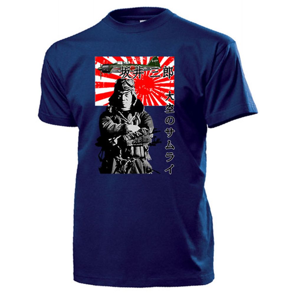 Sakai Saburo japanischer Jagdflieger Wk Japan Pilot - T Shirt Herren #14178