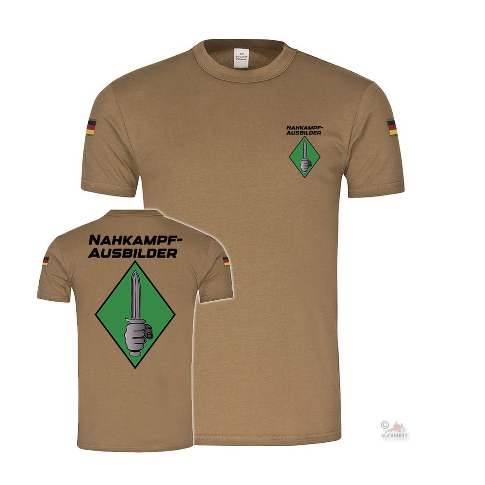 BW Tropen Nahkampf-Ausbilder Bundeswehr Close Military Tropenshirt #41312