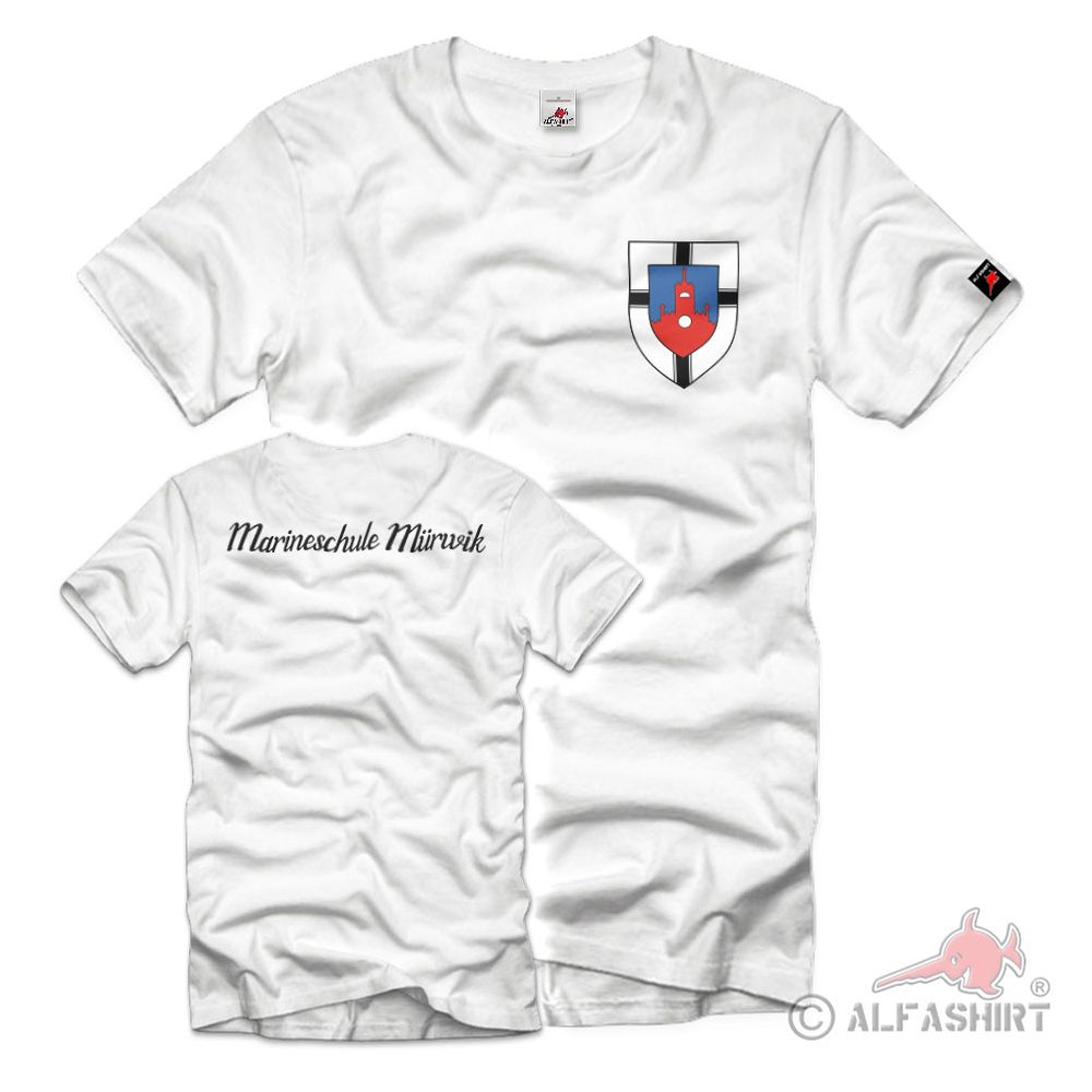 Marineschule Mürwik MSM Offizierschule Deutsche Marine Wappen T-Shirt #36799