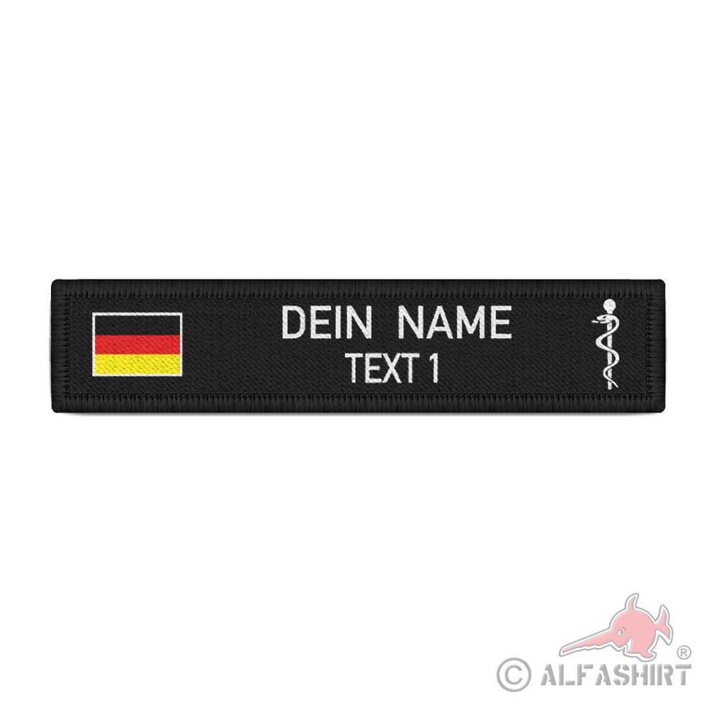 Namenspatch personalisiert Deutschland Germany Flagge#42667