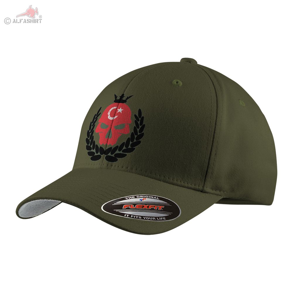Flexfit Bordo Bereli Type 2 Cap Military Turkey Soldiers Skull #0202
