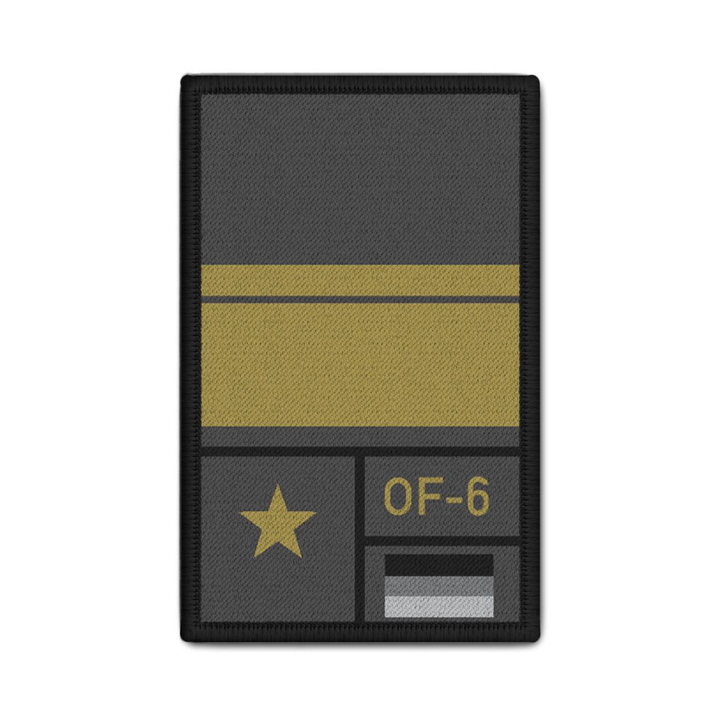 Rank Patch Bundeswehr Heer Luftwaffe Marine Grau #BW-Patch
