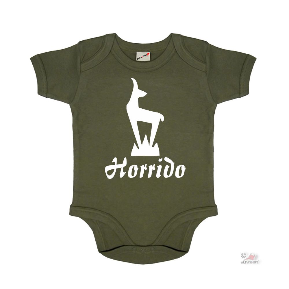 Baby Body Horrido Gams Jäger Gebirgsjäger Bayern Alpen Abzeichen #30648