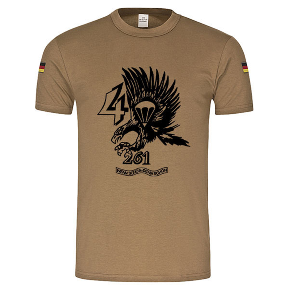 4 Kp FschJgBtl 261 Fallschirmjäger Adler_original Tropenshirt nach TL #14849