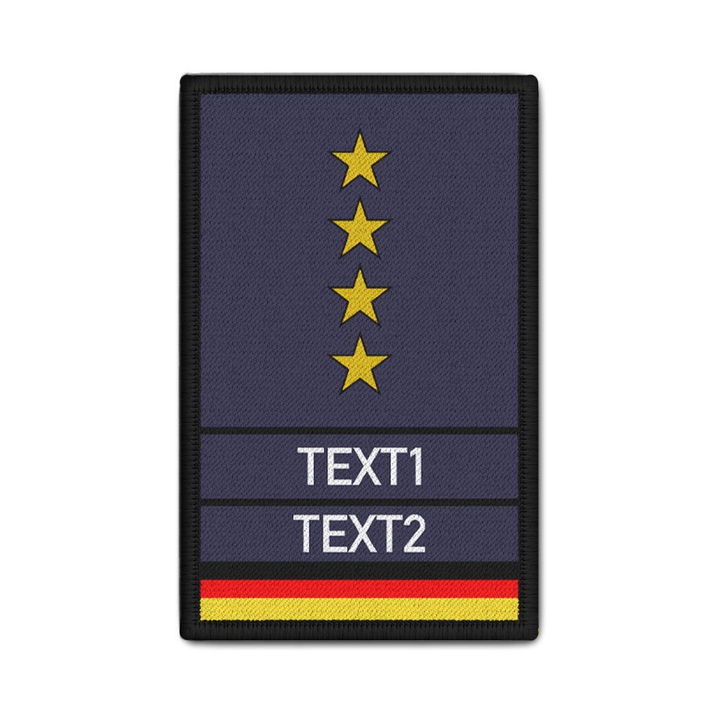 Rank Patch Personalized Customs Land Customs Senior Government Director LRD #43617