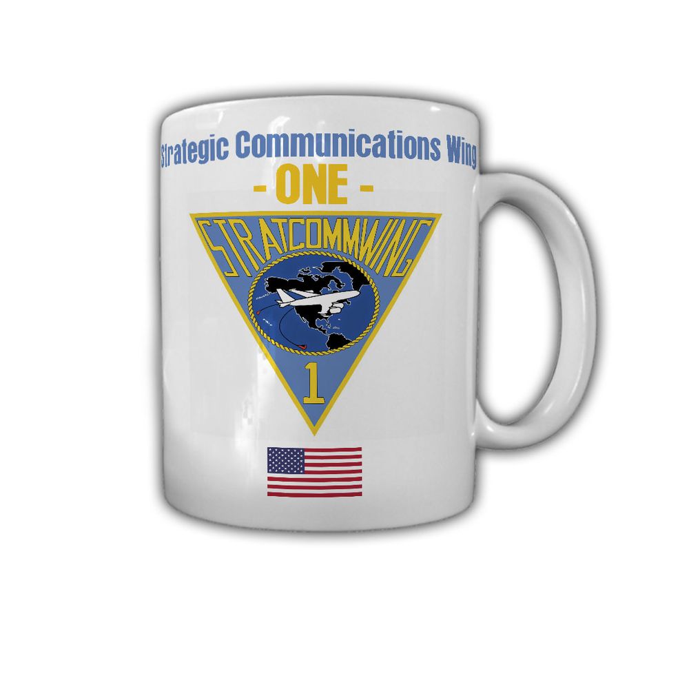 Tasse Strategic Communications Wing one STRATCOMWING United States Air #30102