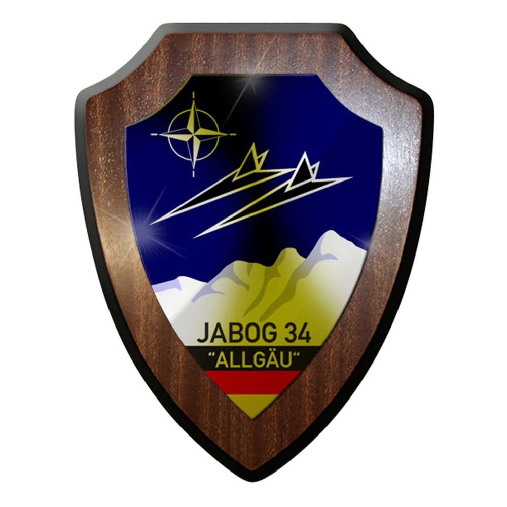 Wappenschild / Wandschild / Wappen -Jabog 34 Allgäu Luftwaffe Logo #7969