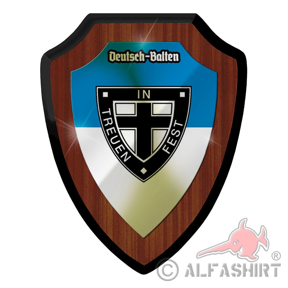 Heraldic shield German-Baltic coat of arms Baltic German Livonia badge homeland #43222