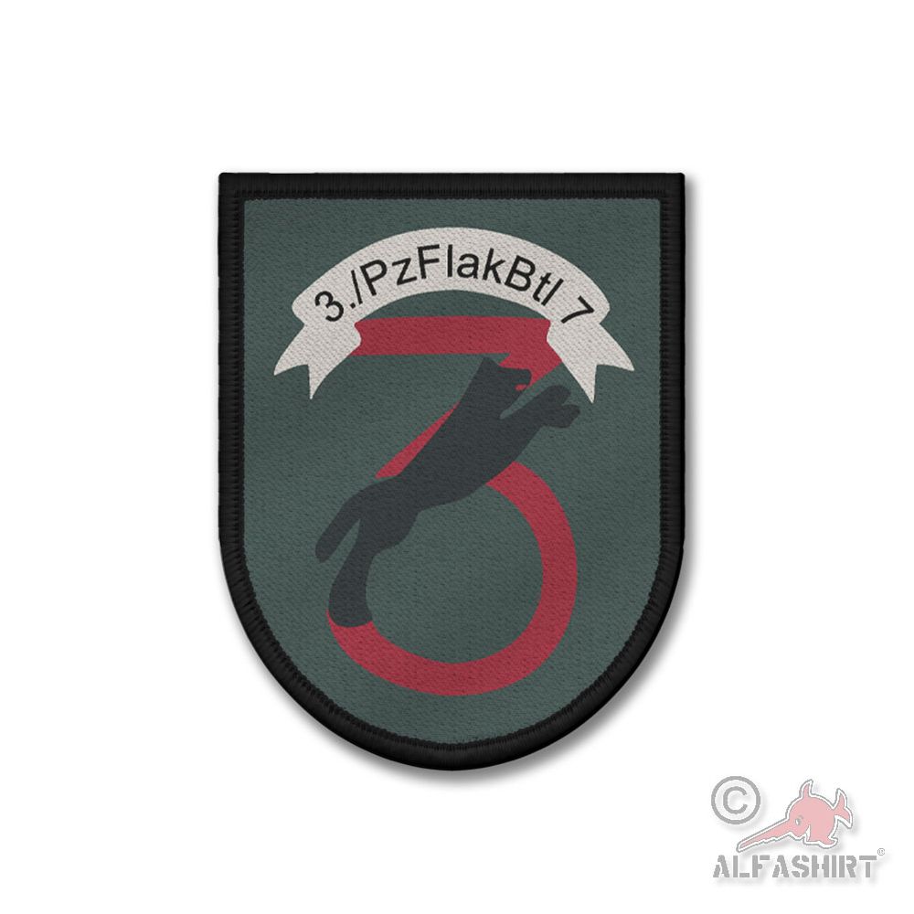 Patch 3 Kompanie PzFlakBtl Panzerflugabwehrkanonenbataillon 7 Heer #45268