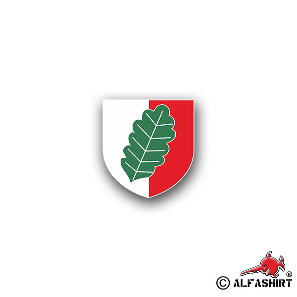 Aufkleber/Sticker PzGrenBtl 142 Neustadt Gneisenau Kaserne Koblenz 7x7cm A1371