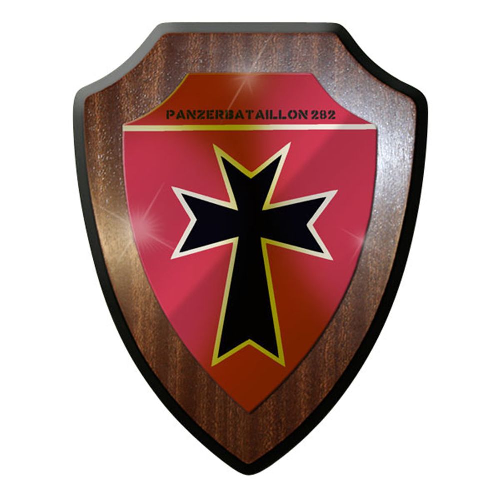 Wappenschild / Wandschild / Wappen - Panzerbataillon PzBtl 282 Leo #8413