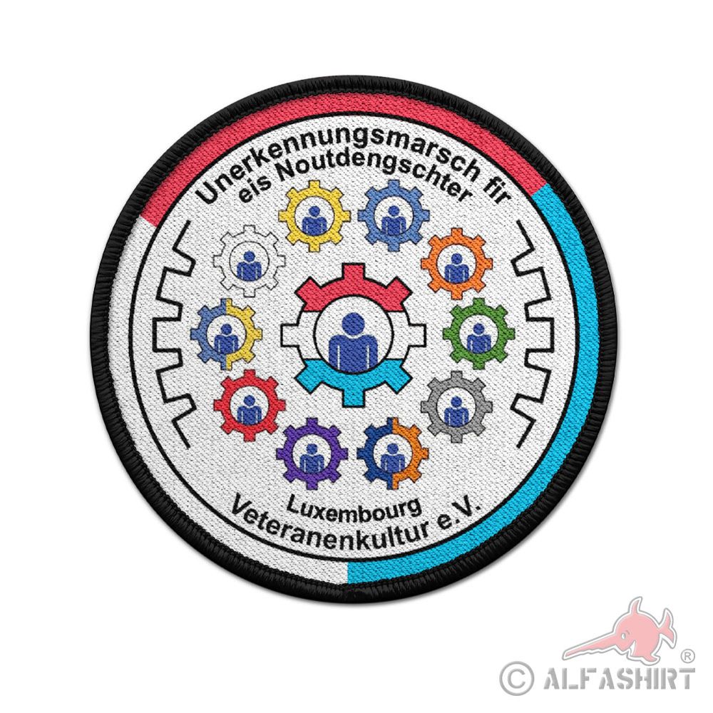 Patch 9cm Unrecognized March Luxembourg #44469