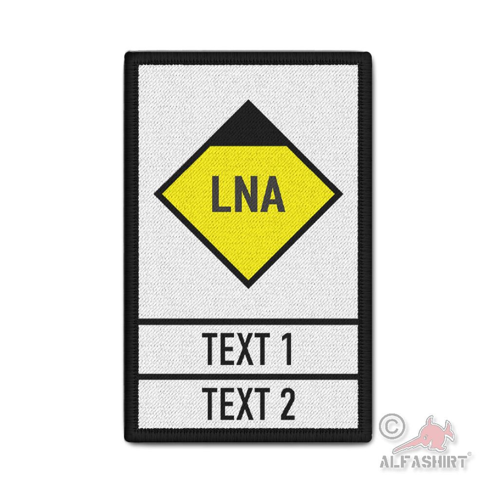 Rank Patch personalisierbar Patch Leitender Notarzt LNA Norarzt #46213