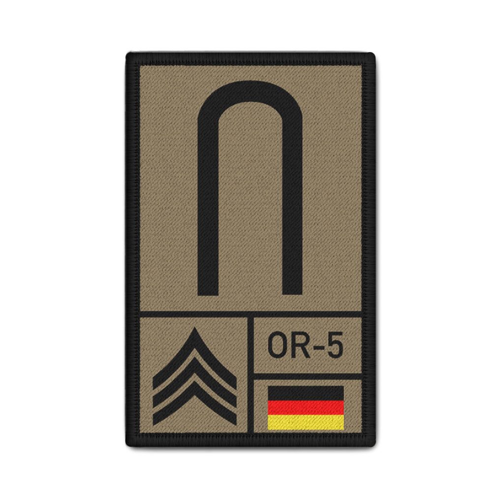 Rank Patch Bundeswehr Army Air Force  Sand