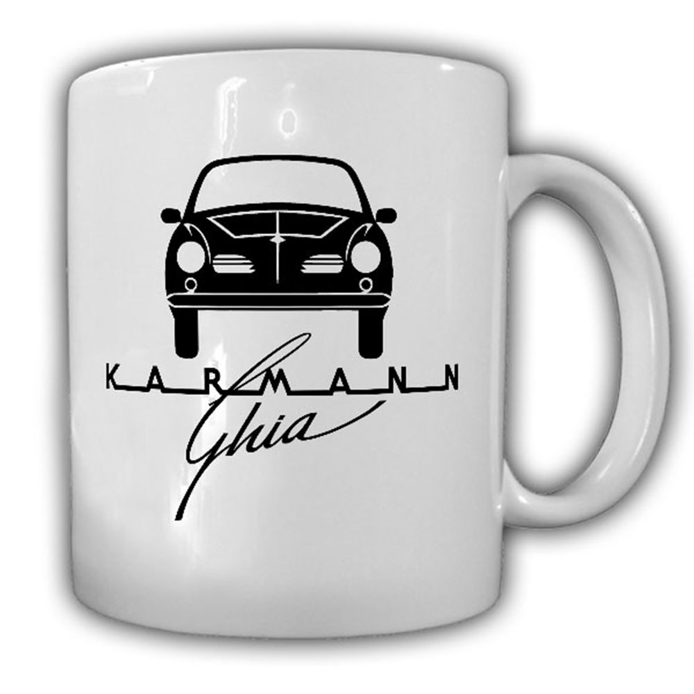 Karmann Ghia Logo Wappen Auto PKW Oldtimr Wolfsburg Osnabrück Tasse #16339