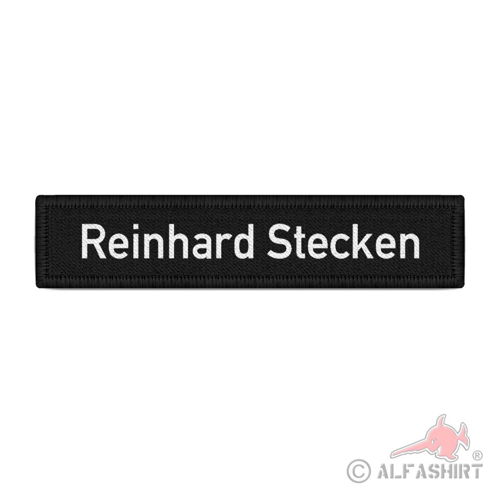 Namenspatch Reinhard Stecken Fun Spaß rein hart #39793