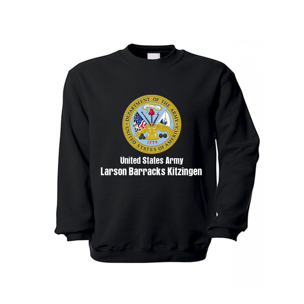 Pullover Larson Barracks Kitzingen - United States Army Coat of Arms Barracks # 33271