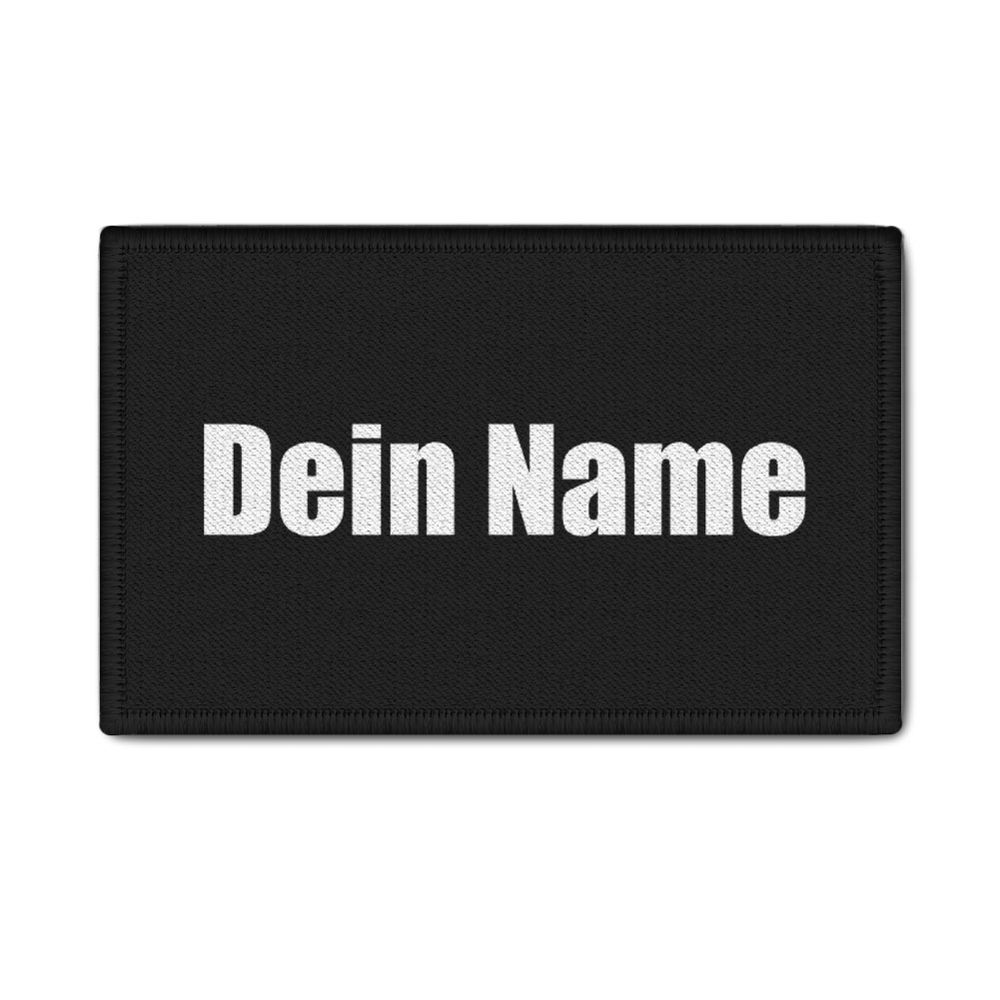 Rank Patch 9,8x6cm personalisierbar mit deinem Namen individueller Text #47224