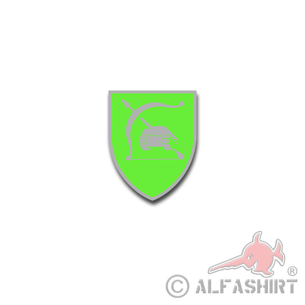 Sticker 4 MSG mine search squadron Navy BW coat of arms 7x5cm A3287