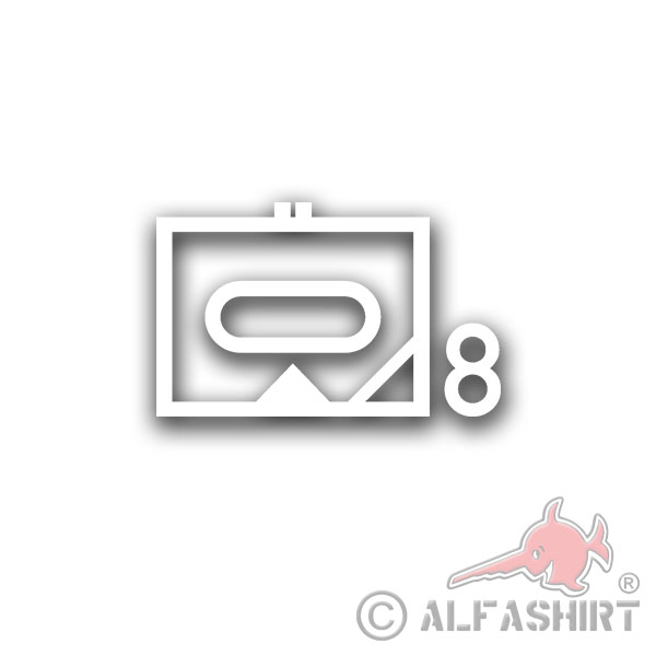 Sticker Mountain Battalion 8 partially active BW Pfreimd 10x6,4cm A3054