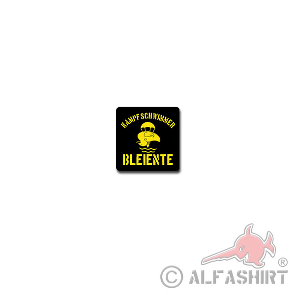 Fighting Swimmer Bleed Decal Sticker Duck Diver Float 7x7cm # A3779