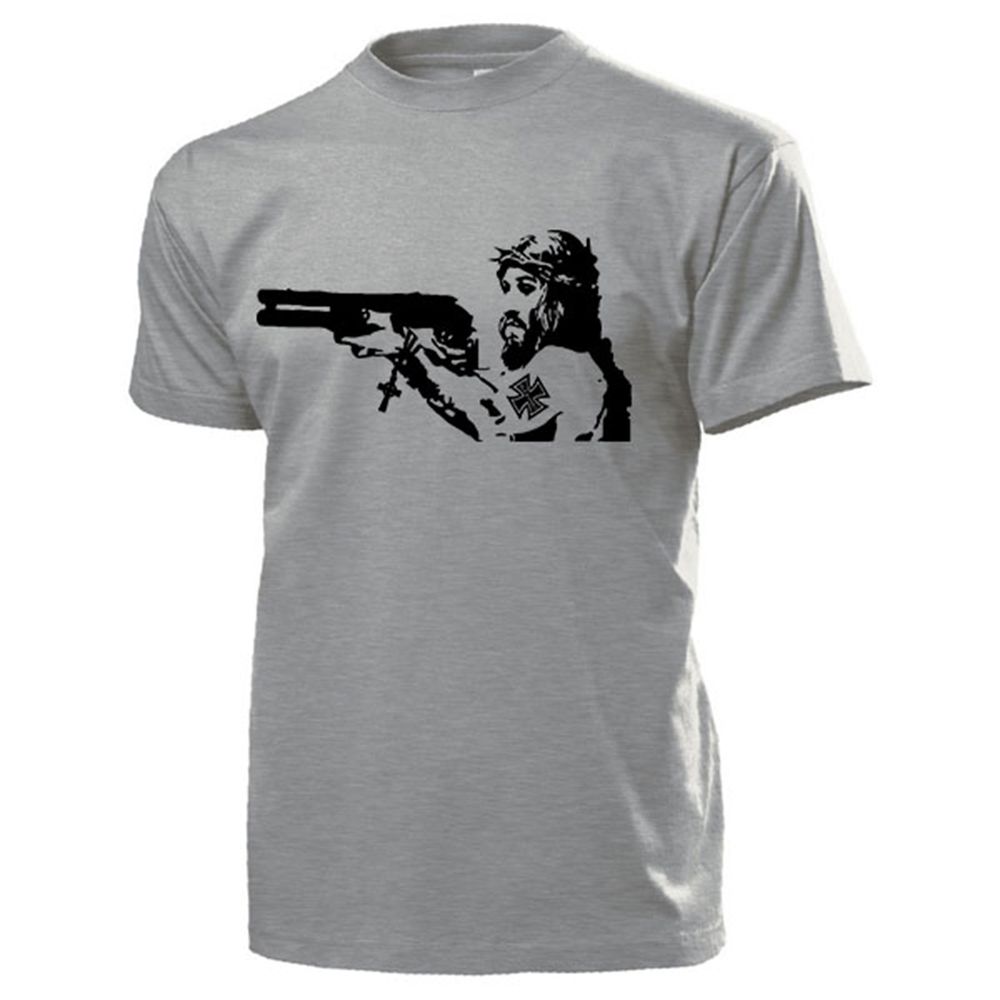Jesus Christus Christen Messias Sohn Gottes Erlösung Spaß - T Shirt #16318