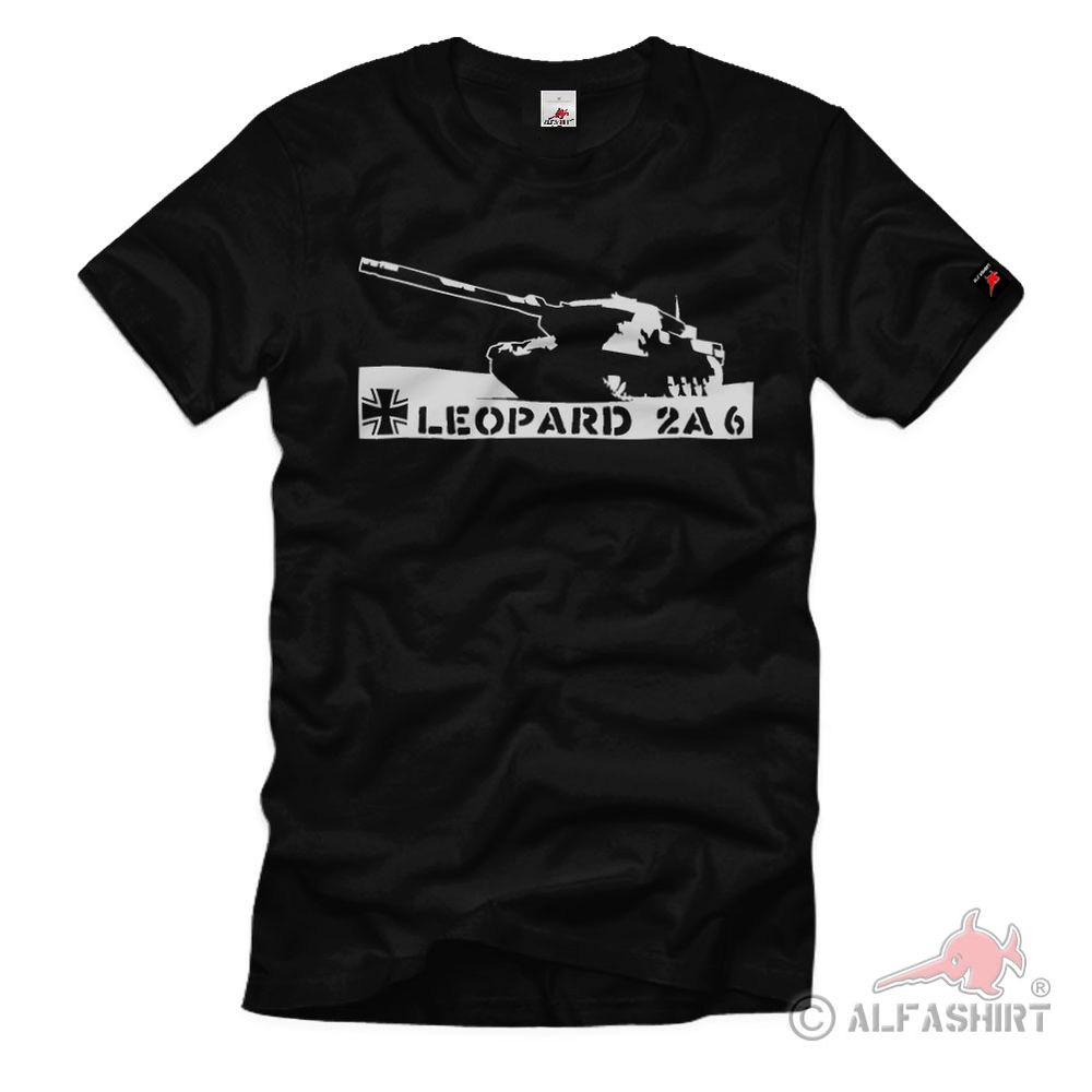 Leopard 2A6 Bundeswehr Leo Kampfpanzer - T Shirt #79
