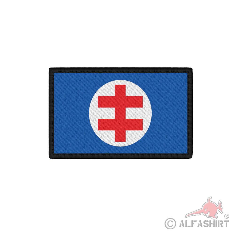 Patch Flagge Wappen des Slowakischen Staates Patriarchenkreuz #38905