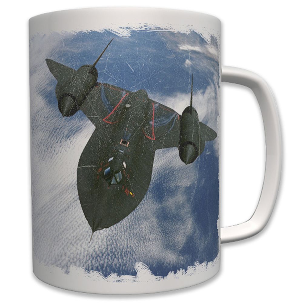Sr71 Blackbird Sr 71 Flugzeug Mach 3 Aufklärungsflugzeug Us Air  - Tasse   #6425