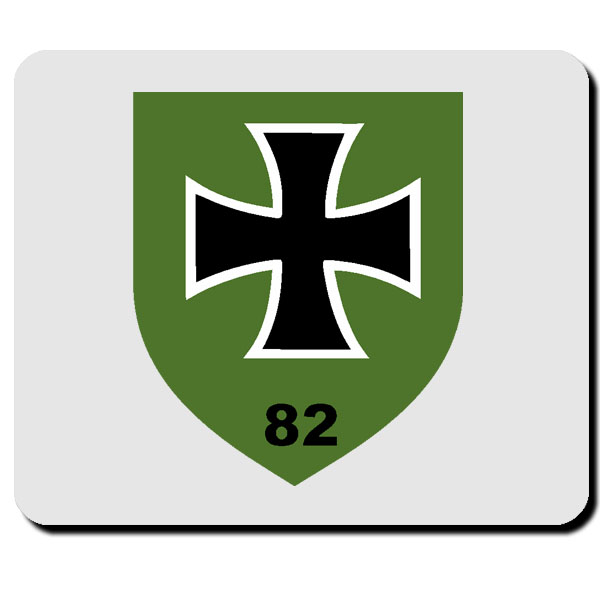 PzGrenBtl 82 Bundeswehr Wappen Panzergrenadierbataillon 82 Militär Mauspad #4149
