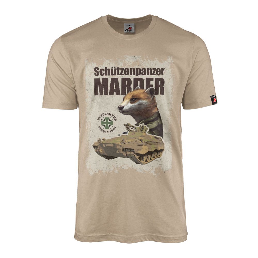 T-Shirt Infantry Fighting Vehicle SPZ Marder Panzer Grenadier Troop Bundeswehr #27187