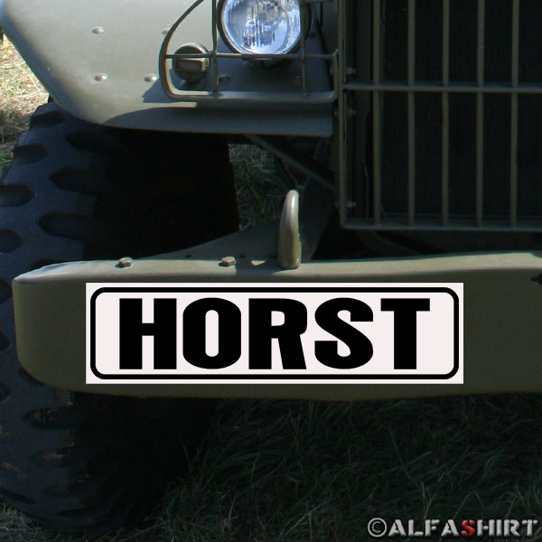 Magnetic Shield Horst Magnet Shield Name for LKWPKW Auto Men Oldtimer # A4482