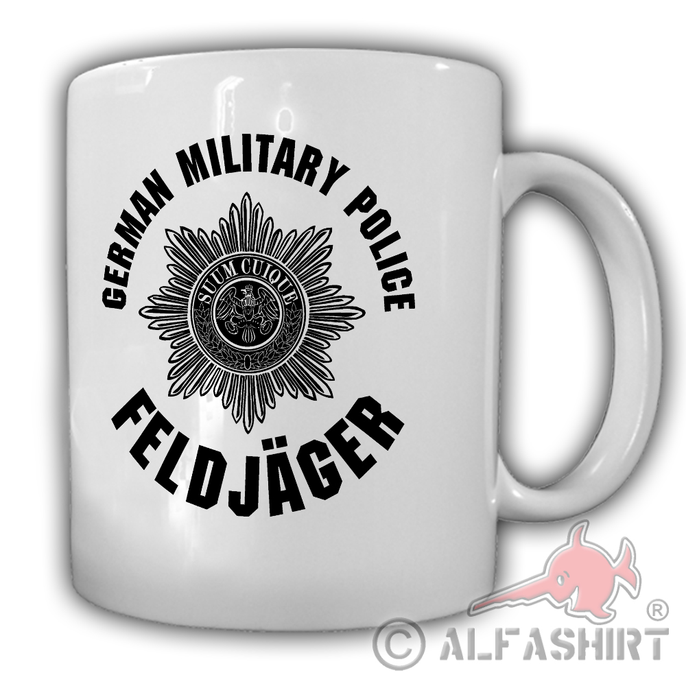 Feldjäger German Military Police Bundeswehr BW Militär - Tasse #26573