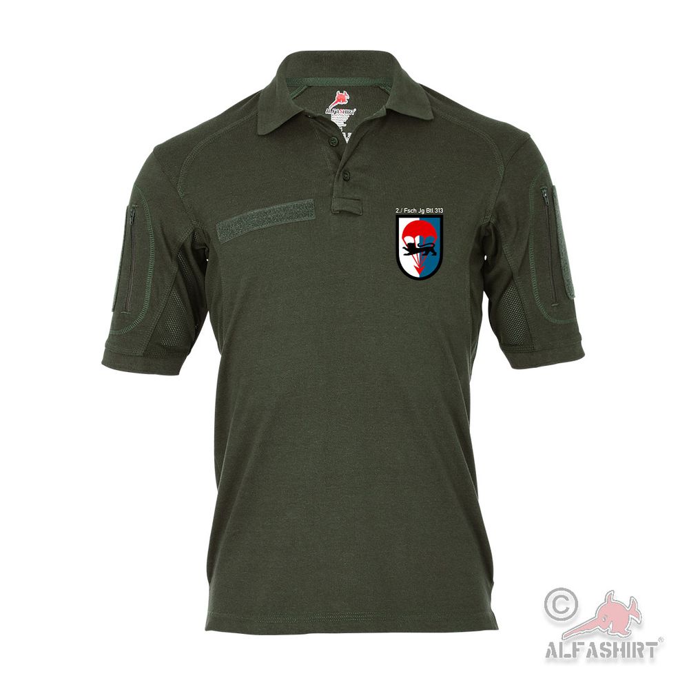 Tactical Poloshirt 2. Kompanie FschJgBtl Fallschirmjägerbataillon 313 #45666