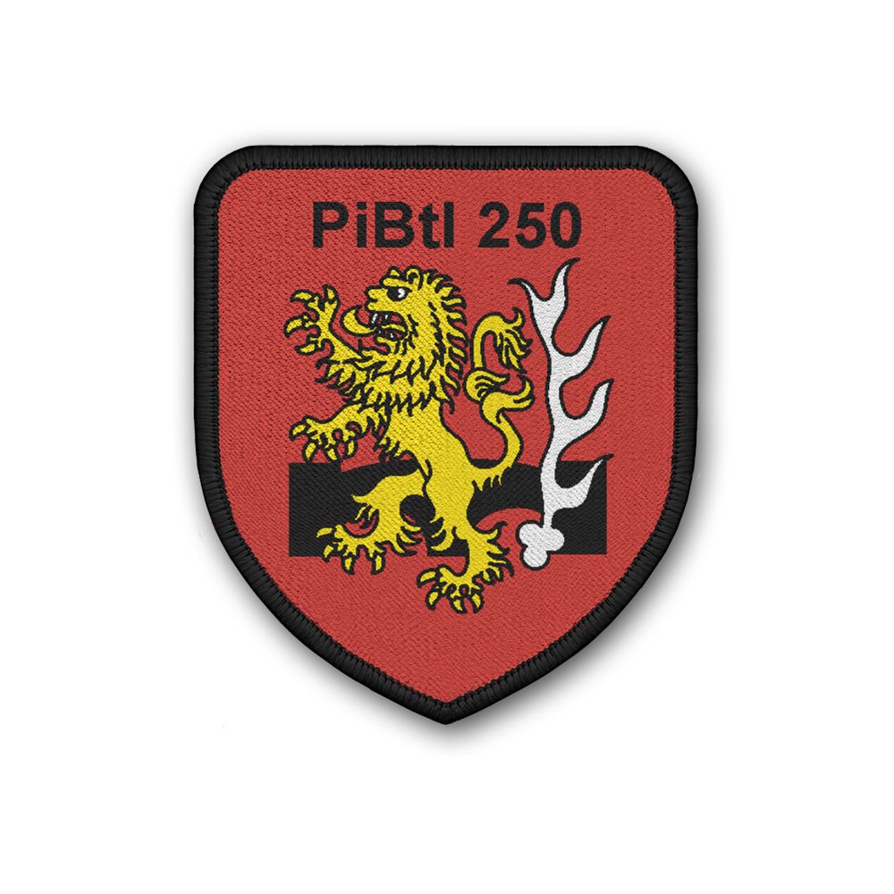 Patch PiBtl 250 Pioneer Battalion Bundeswehr coat of arms badge patch # 33614