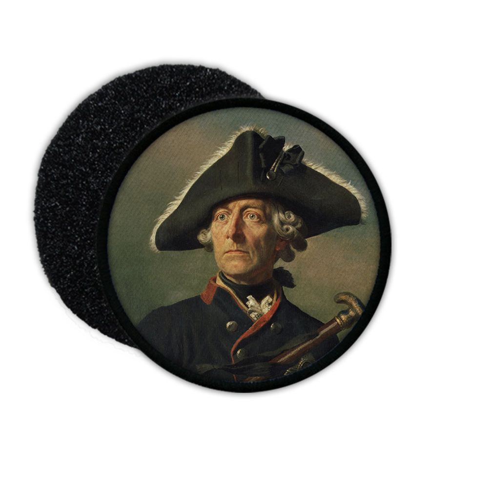Patch Alter Fritz Friedrich der Große II Preußen König Vorbild Aufnäher #32930