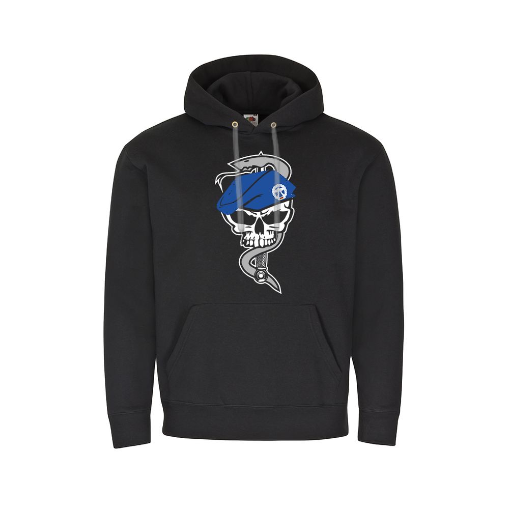 Hoodie KSK Schädel Barett Objektschutz Luftwaffe Friesland ObjSRgtLw #30460