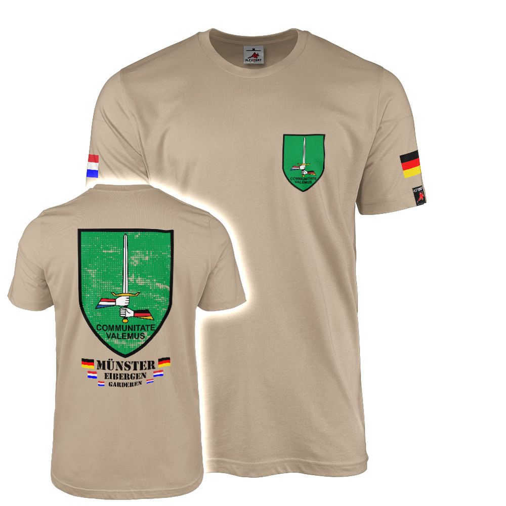 1 GE NL Corps Munster Eibergen Garderen Germany Netherlands - T Shirt # 25921