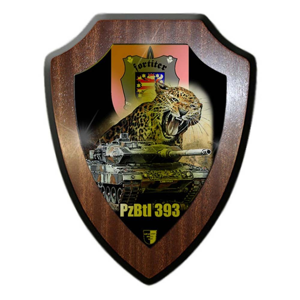 Lukas Wirp Wappenschild PzBtl 393 Bad Frankenhausen Leopard 2A6 Panzer #24439
