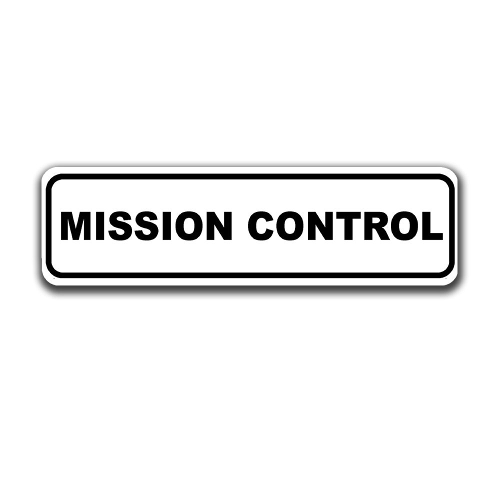 Magnetschild Mission Control Missionskontrollzentrum Flugkontrollzentren #A5049