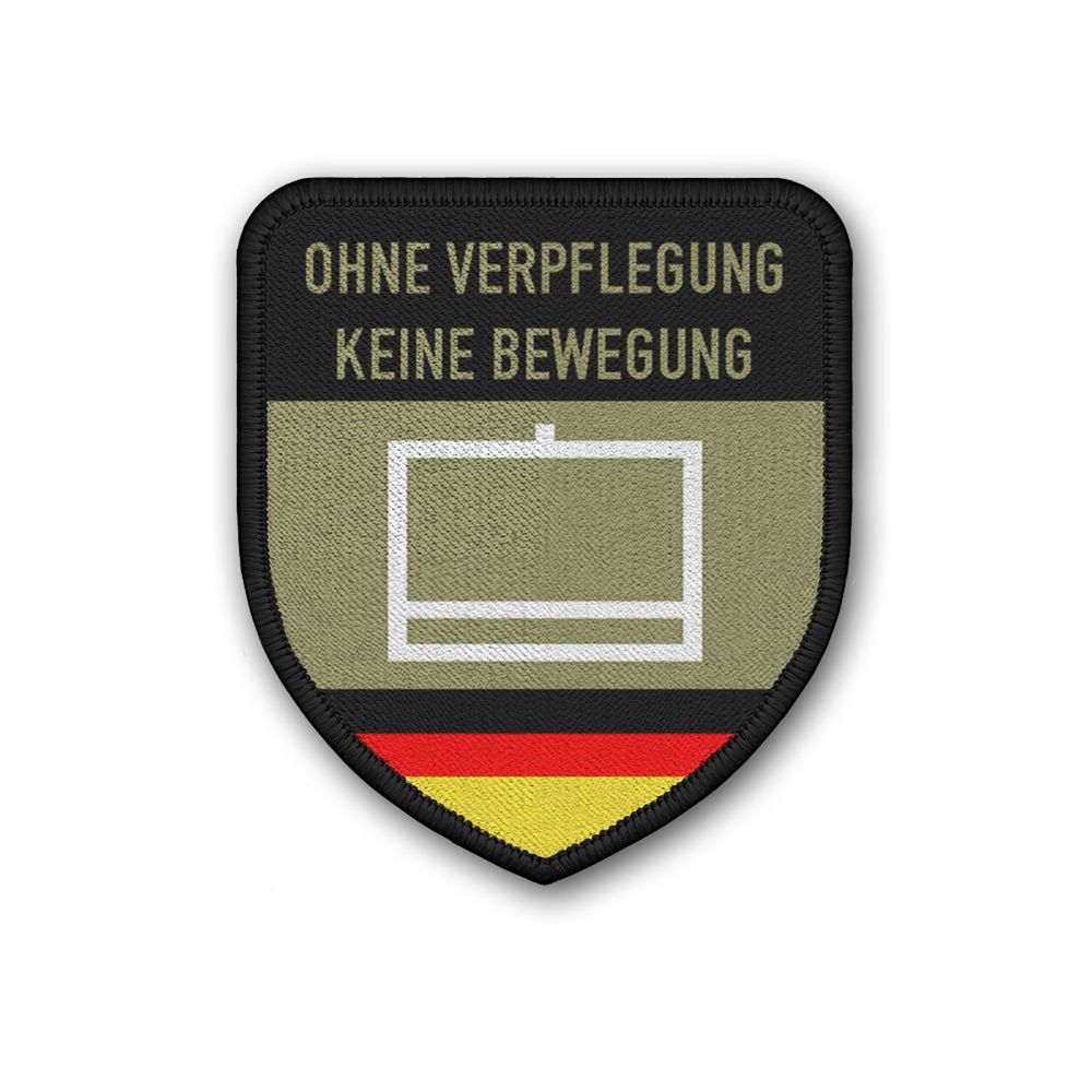 Patch replenishment without boarding no movement Battalion Bundeswehr # 34135