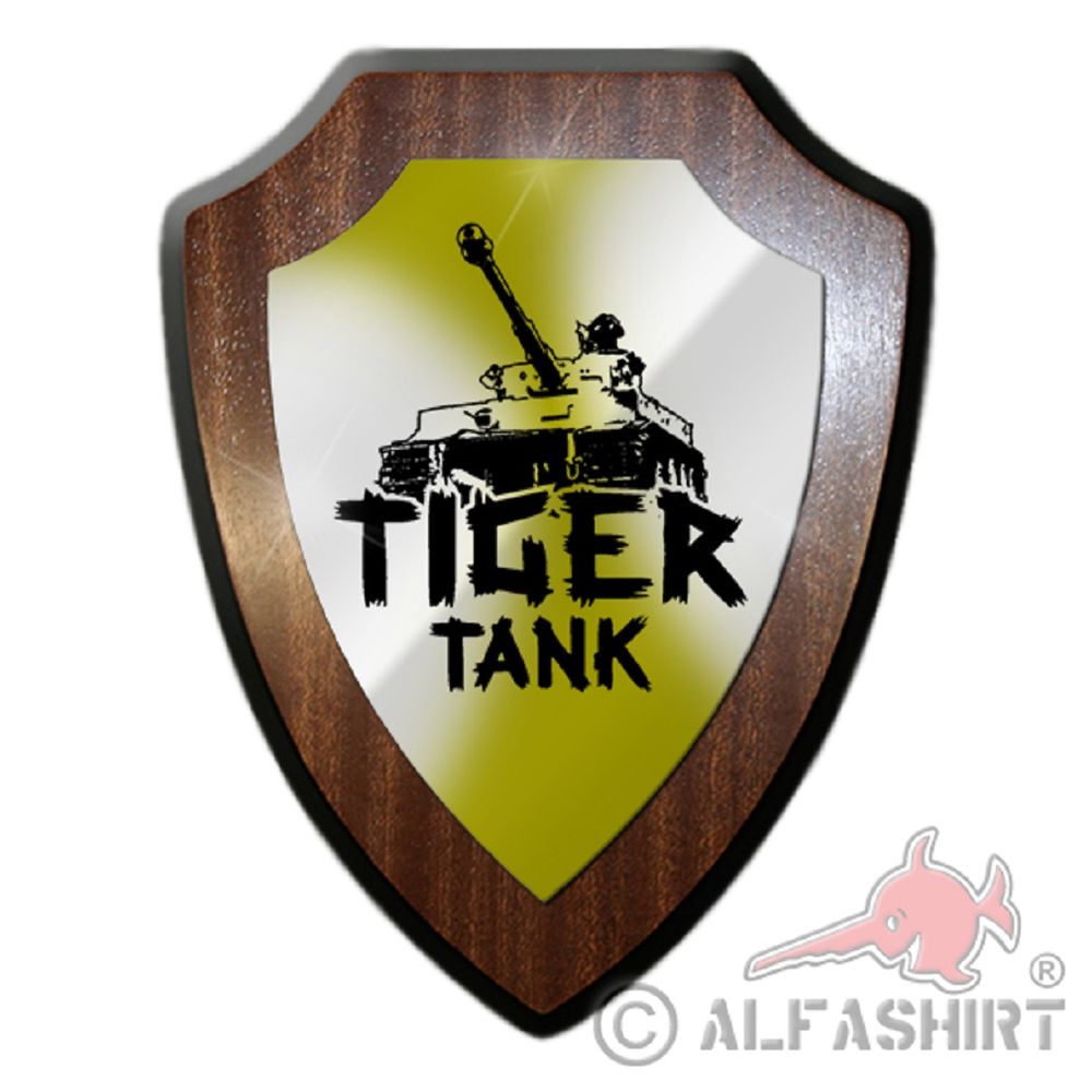 Wappenschild Tiger Panzerkampfwagen division Einheit Armee Militär Emblem#19785