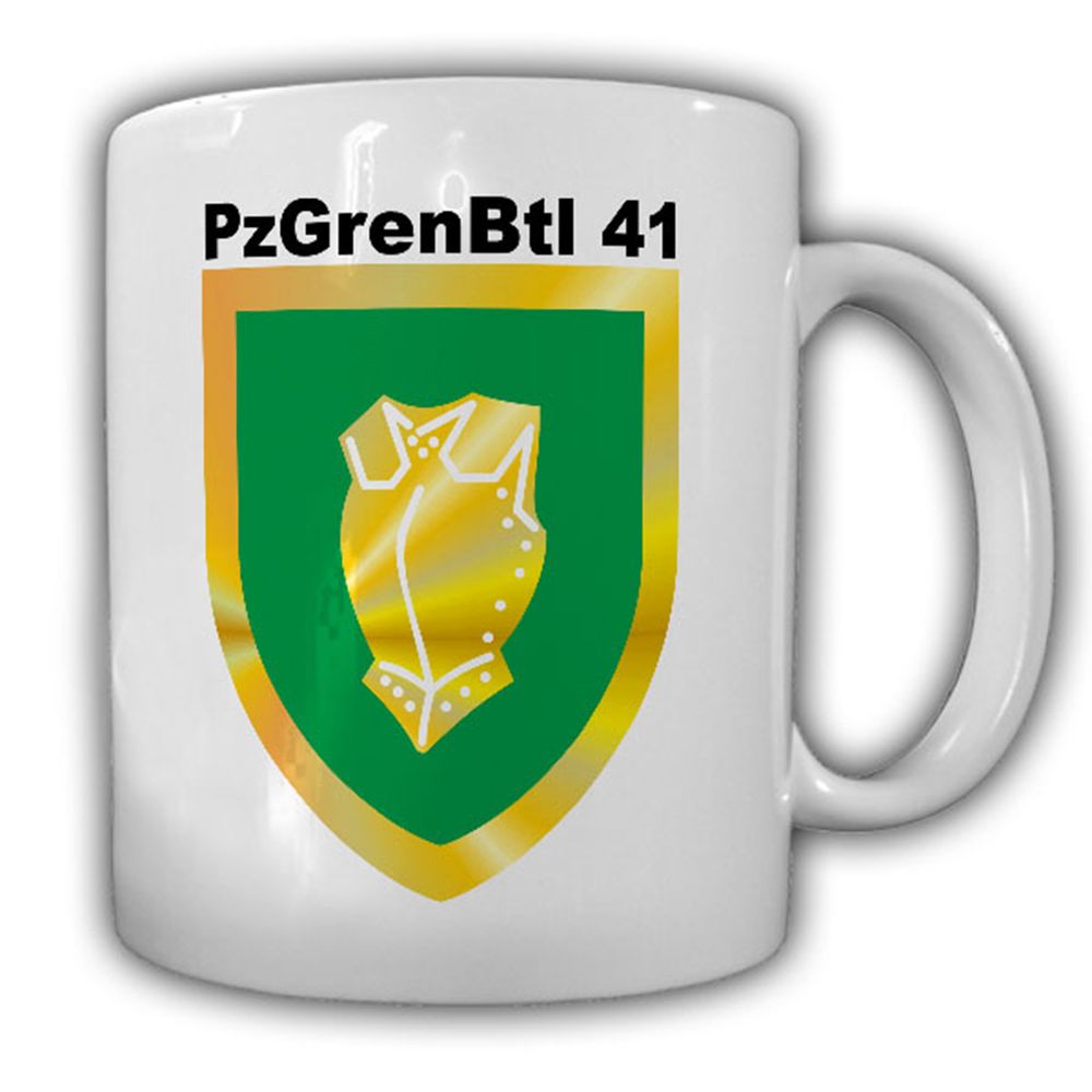 PzGrenBtl 41- Panzergrenadierbataillon Panzer Battalion Grenadier - Cup # 13633