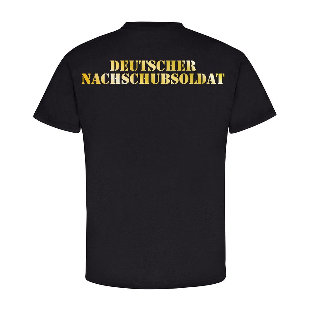 deutscher Nachschubsoldat Skull Totenkopf Barett Barettabzeichen - T Shirt #5606