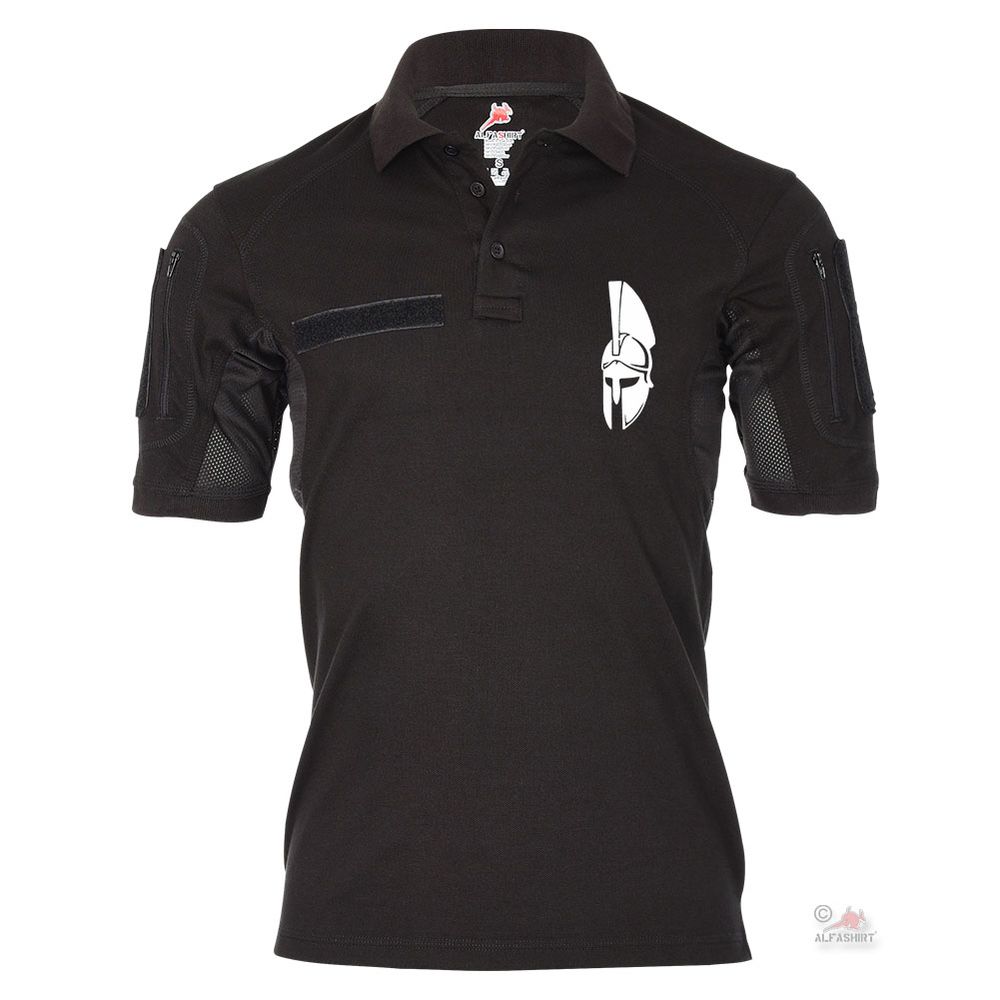 Tactical Poloshirt Alfa Sparta Komm und hol Sie dir Helm 300 König #19196