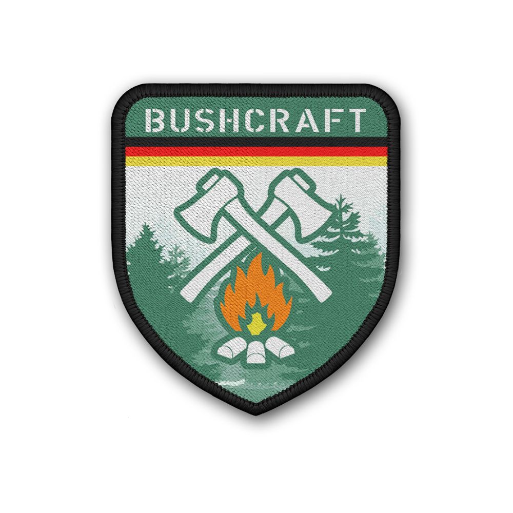 Patch Bushcraft Germany Germany Survival Outdoor Forest Prepper # 32041