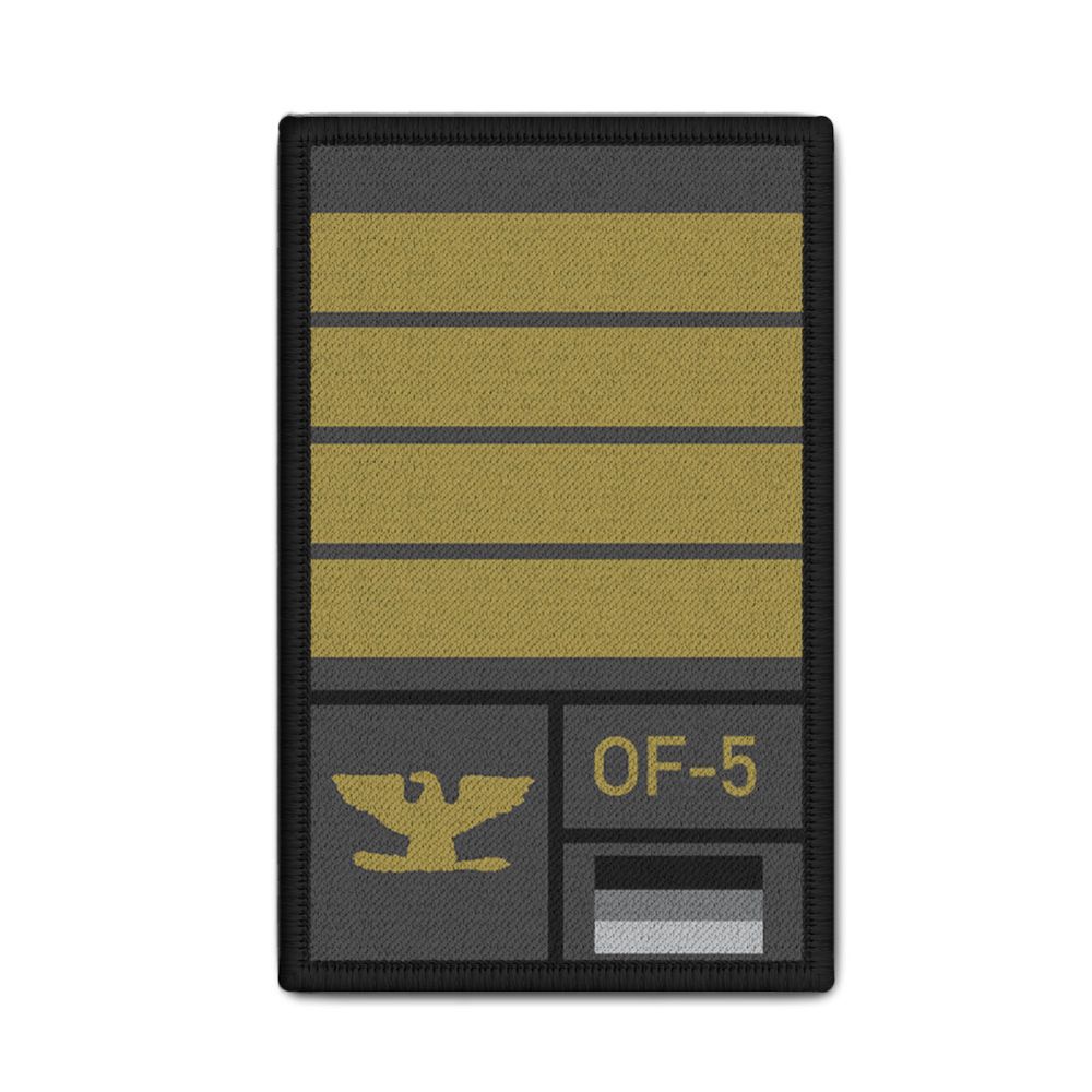 Rank Patch Bundeswehr Heer Luftwaffe Marine Grau #BW-Patch