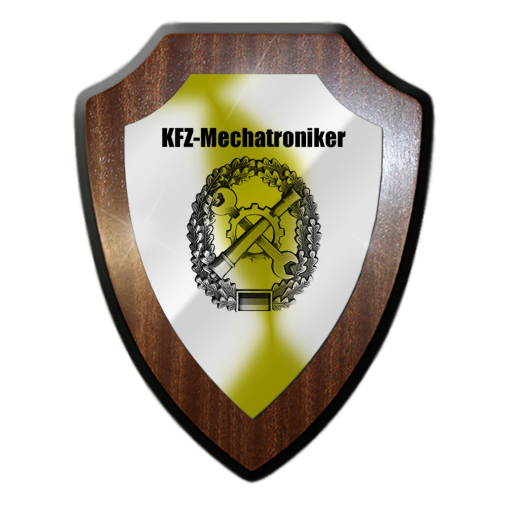 Heraldic shield Kfz Mechatroniker BW Inst Beretabezeichen Bundeswehr # 27922