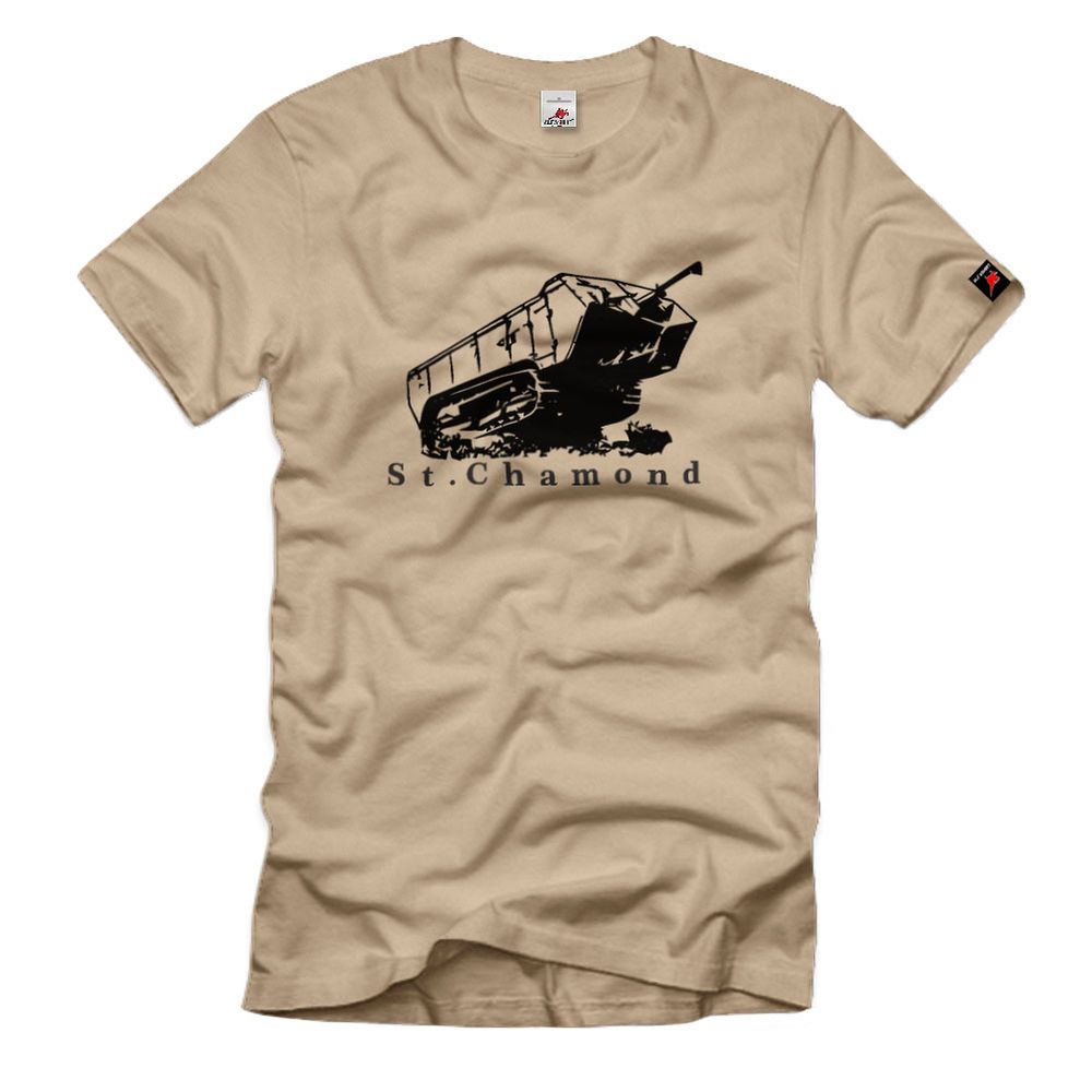 St Chamond Prototyp Panzer WW1 - T Shirt #5621