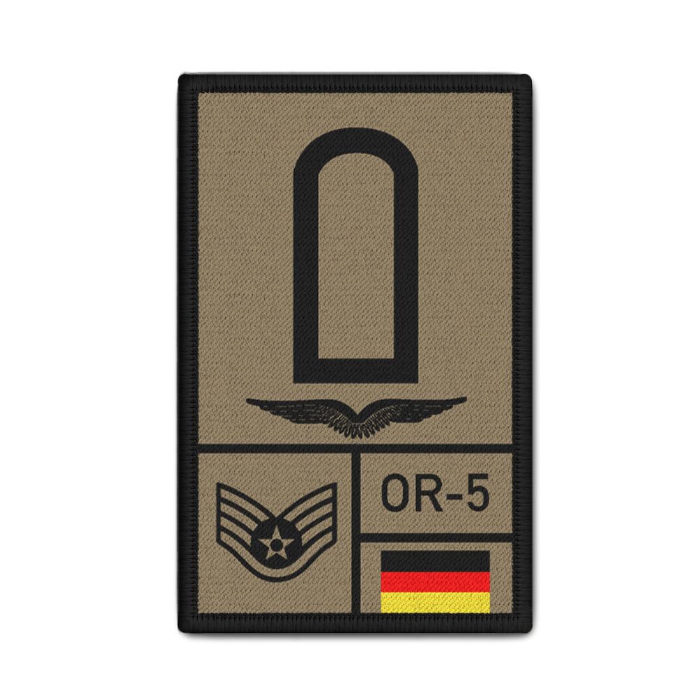 Rank Patch Bundeswehr Army Air Force  Sand